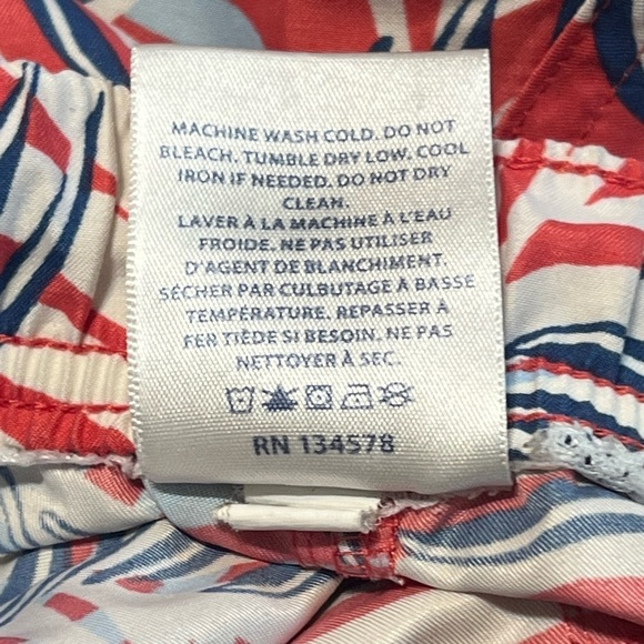 Vineyard Vines Tropical Hybrid Board Shorts Quick-Dry Floral Print Beach Ready - Picture 5 of 6